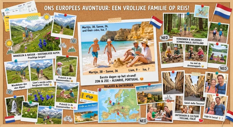 Kindvriendelijke vakanties Europa goedkoop - familie geniet van strand en natuur met kinderen
