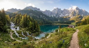 Home Nationale parken Europa tips - schitterend berglandschap met water in natuurgebied Plitvice Meren